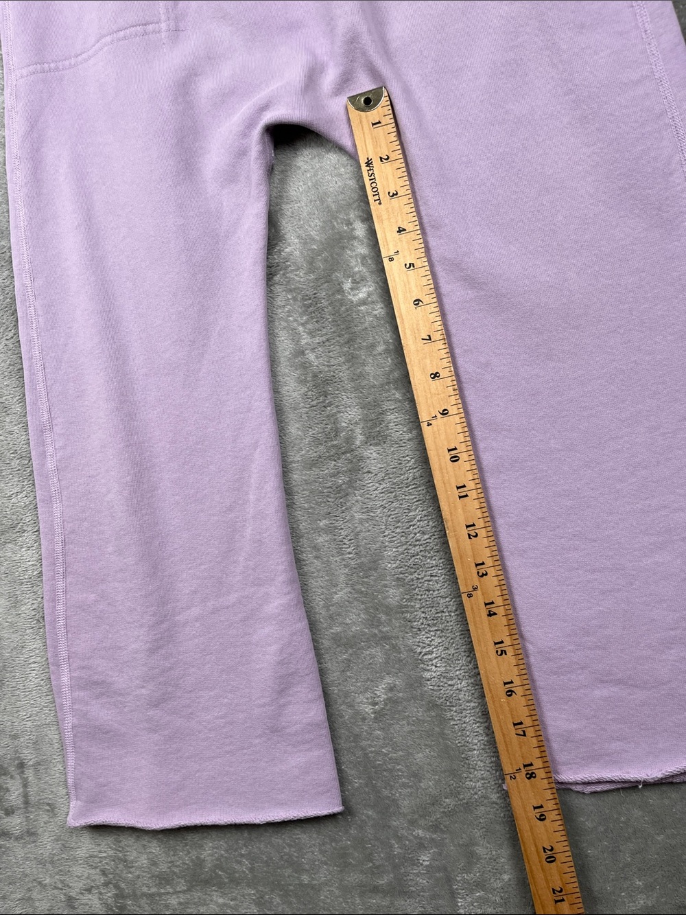 Nili Lotan S Purple 100% Cotton Harem Pocket French Terry Sweatpants - Picture 4 of 12